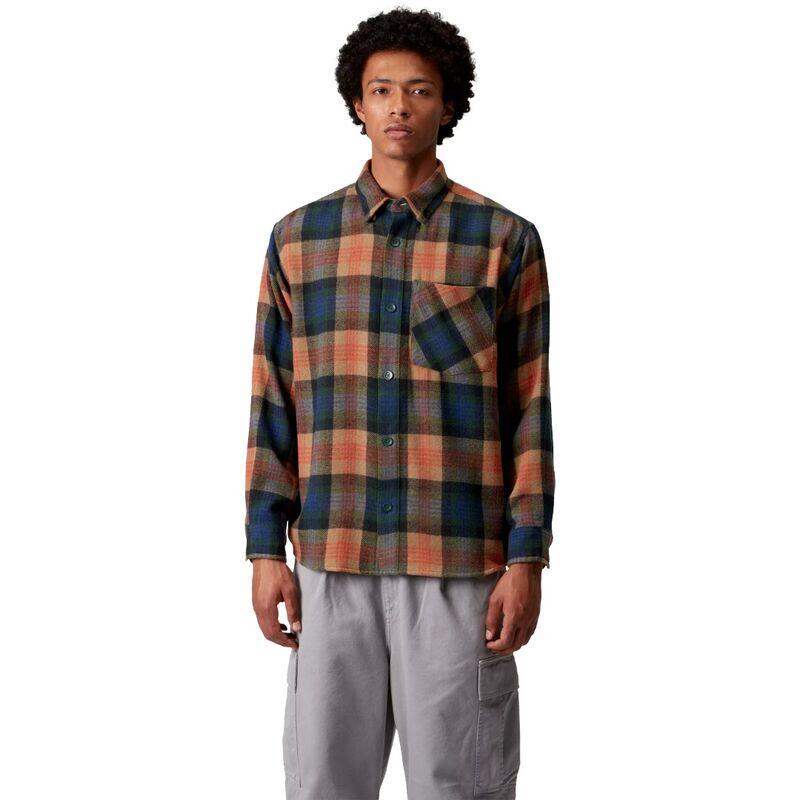 Camisa de Cuadros Carhartt Dern Shirt Dern Check, Sycamore Tree de Corte Holgado 3/5
