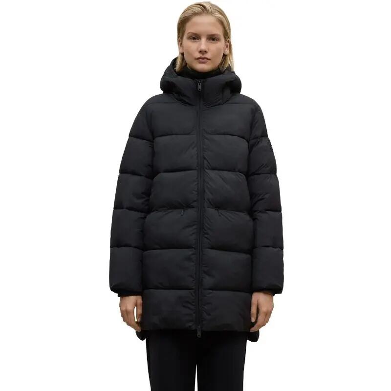 Cazadora Negra Ecoalf Marangu Jacket Black Repelente Al Agua 2/5