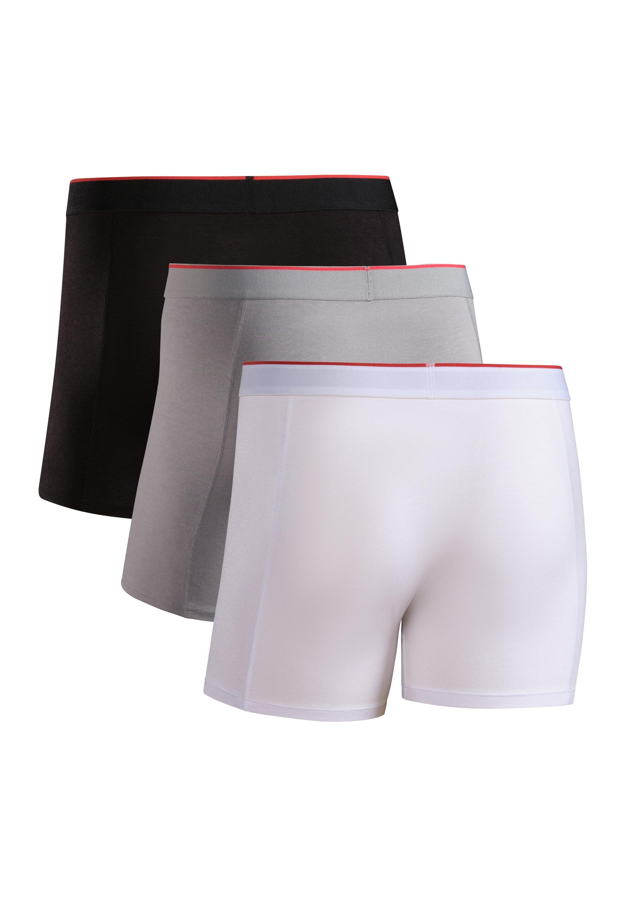 Boxers en bambou homme ultra doux respirants sous-vêtements lot de 3 2/5