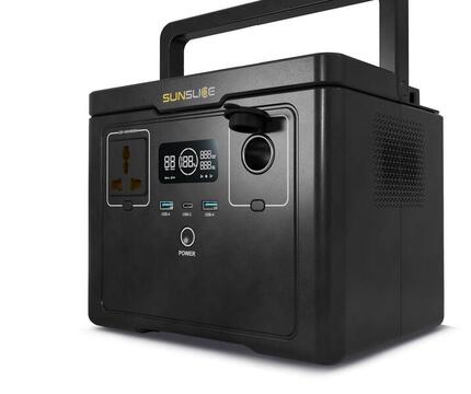 Sunslice Gravity 512Wh — Kompakte Tragbare Powerstation 600W