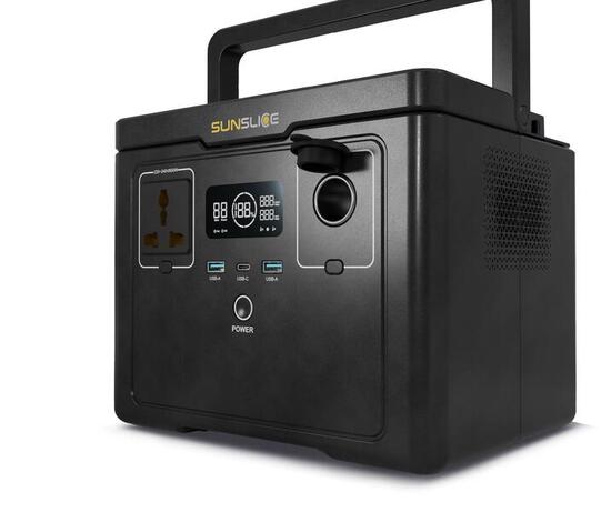Sunslice Gravity 512Wh — Centrale Elettrica Portatile Compatta 600W