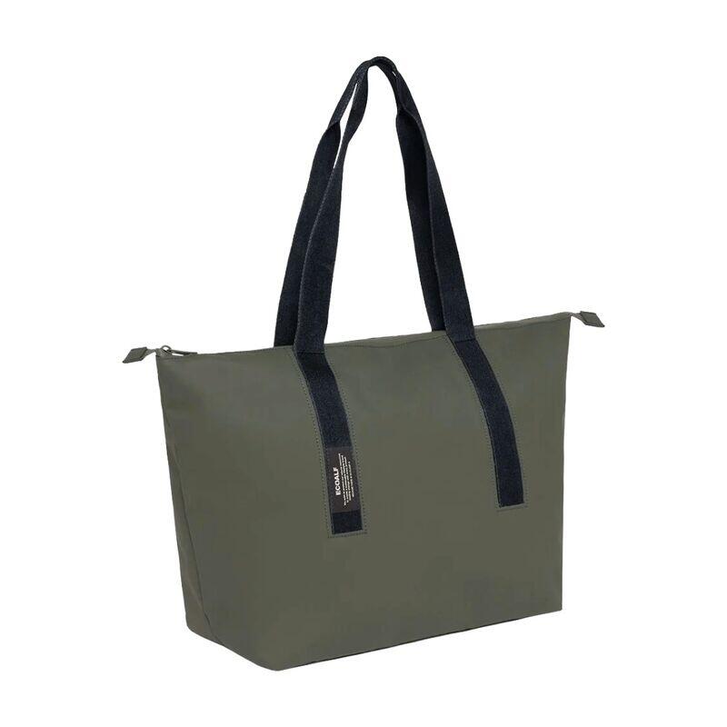 Bolso Mediano Ecoalf Azul Areny Medium Khaki Navy Práctico, Elegante y Versátil 2/4