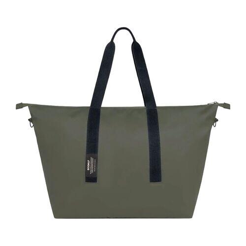 Bolso Mediano Ecoalf Azul Areny Medium Khaki Navy Práctico, Elegante y Versátil 4/4
