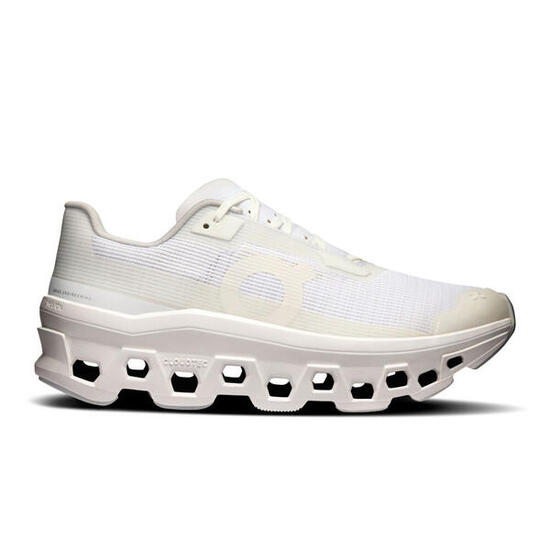 Zapatillas Blancas On Running Cloudmonster Void White Cómodas y Ligeras