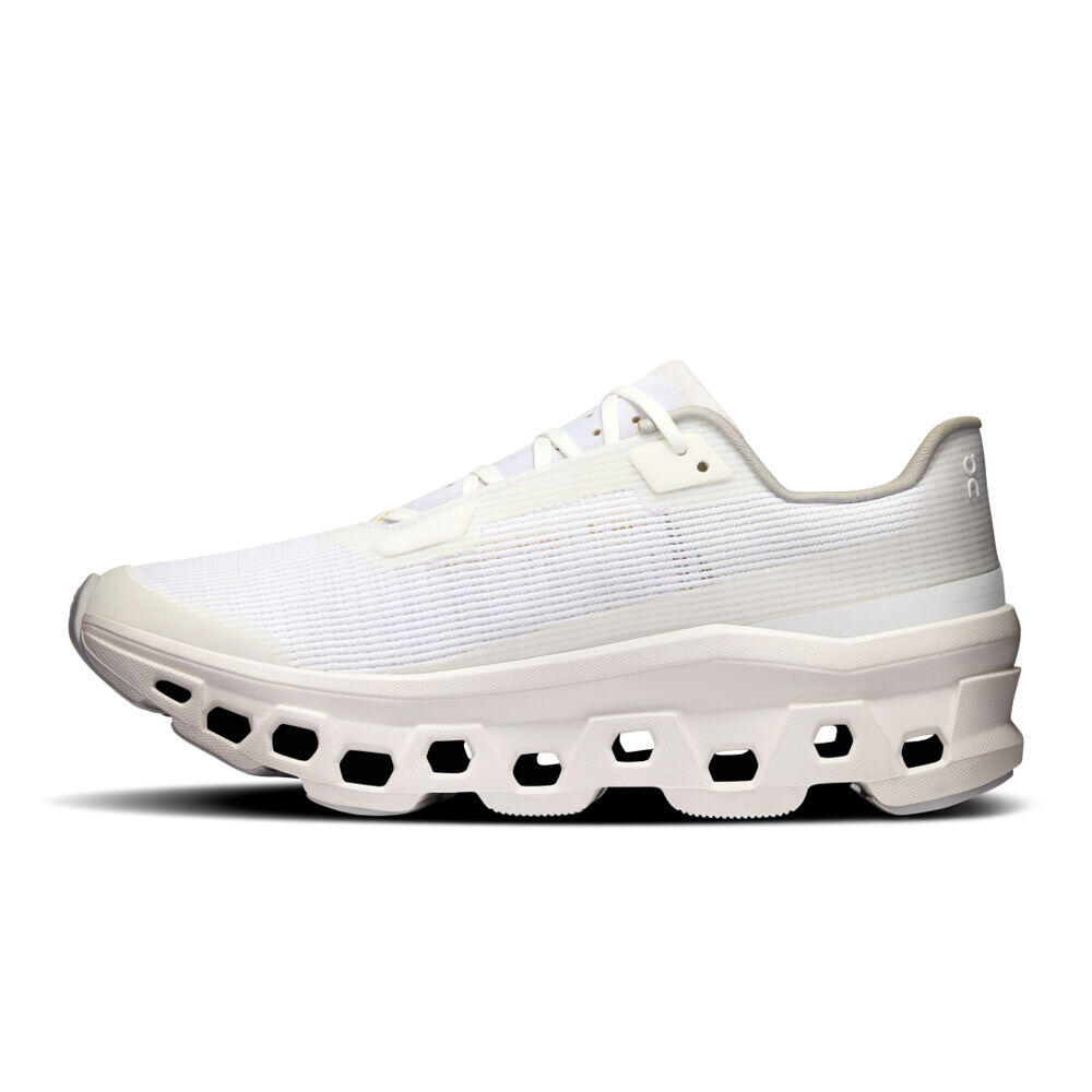 Zapatillas Blancas On Running Cloudmonster Void White Cómodas y Ligeras 2/5