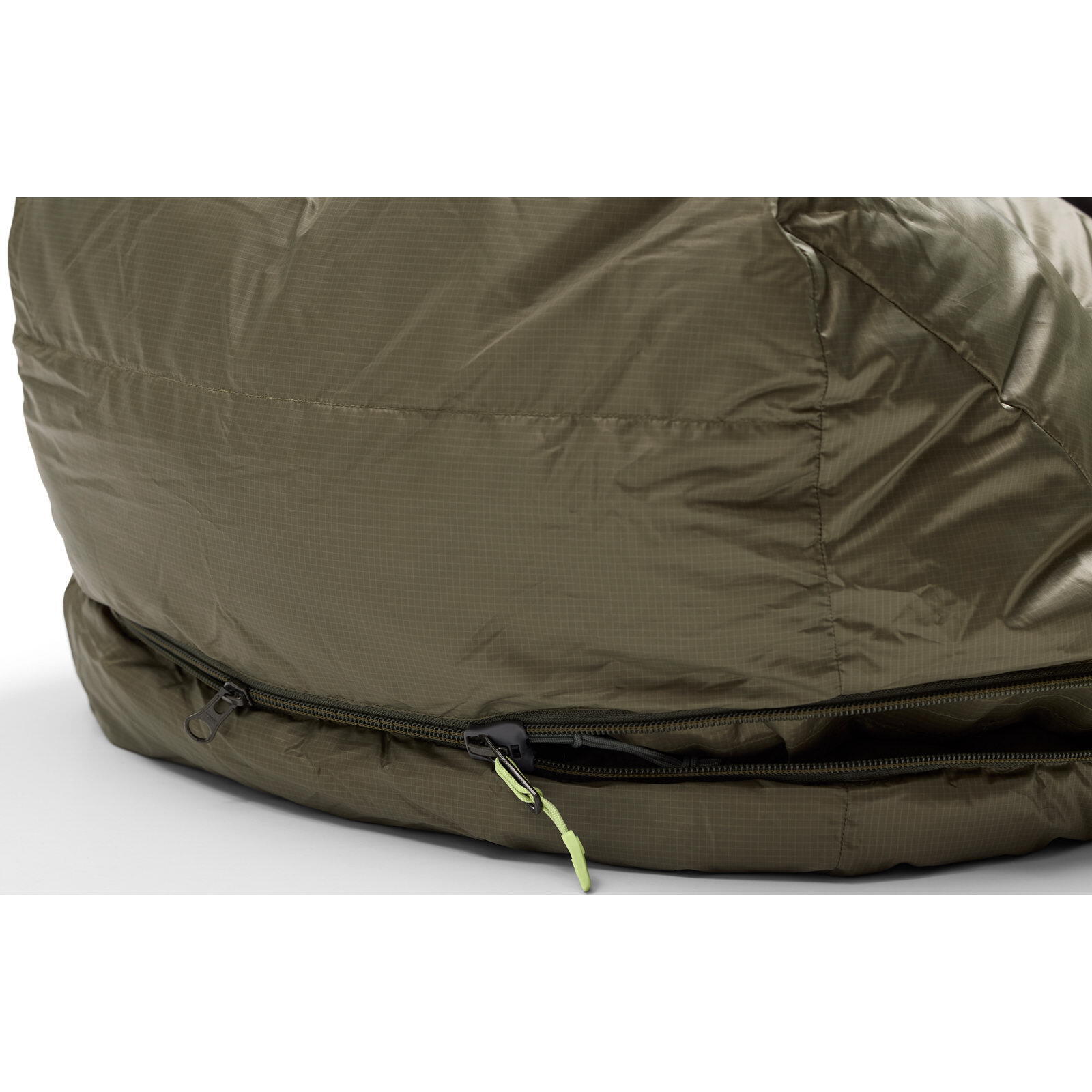 Daunen-Schlafsack HiberNest 30 olive grove-nori 7/7