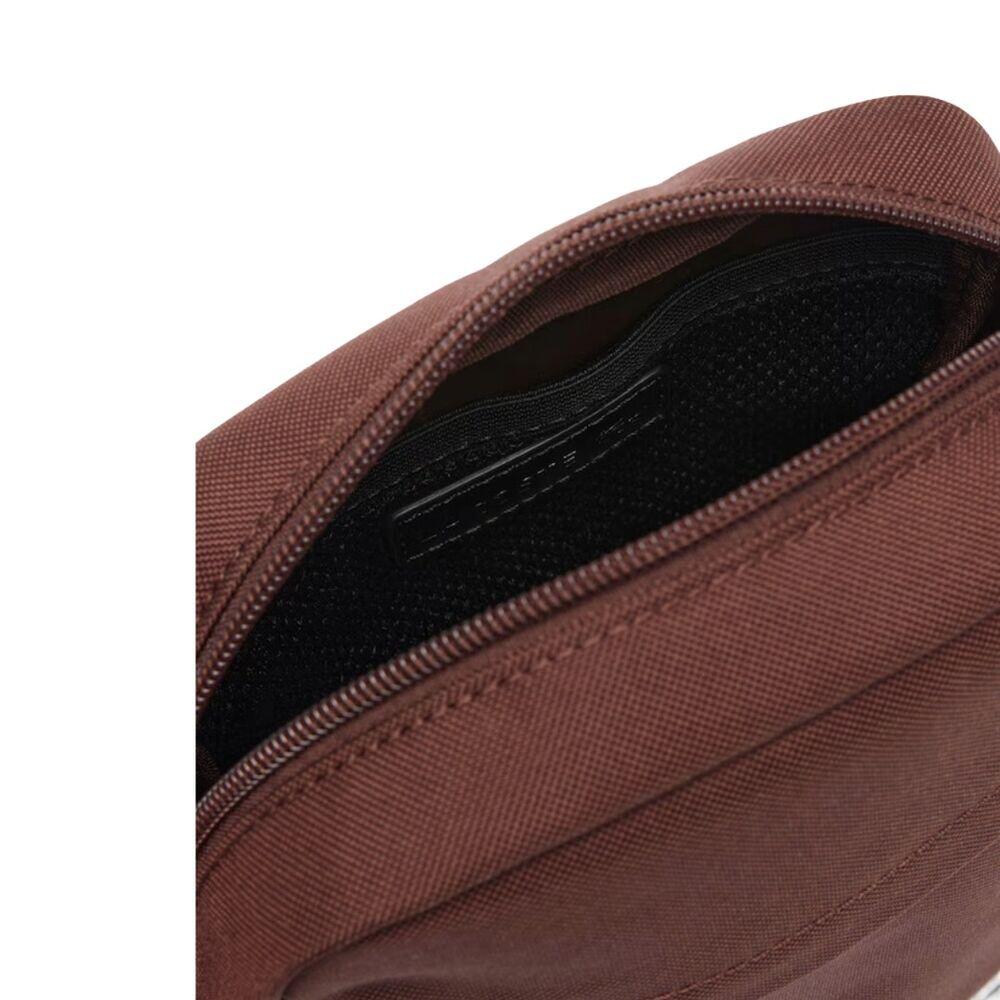 Bandolera Marrón Lacoste de Hombro Neocroc Puce Elegante y con Estilo Deportivo 3/5