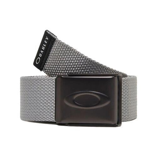 Cinturón Gris Ellipse Web Belt Forged Iron con Logotipo en la Hebilla Oscuro 4/4