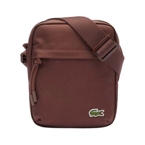 Bandolera Marrón Lacoste de Hombro Neocroc Puce Elegante y con Estilo Deportivo 5/5