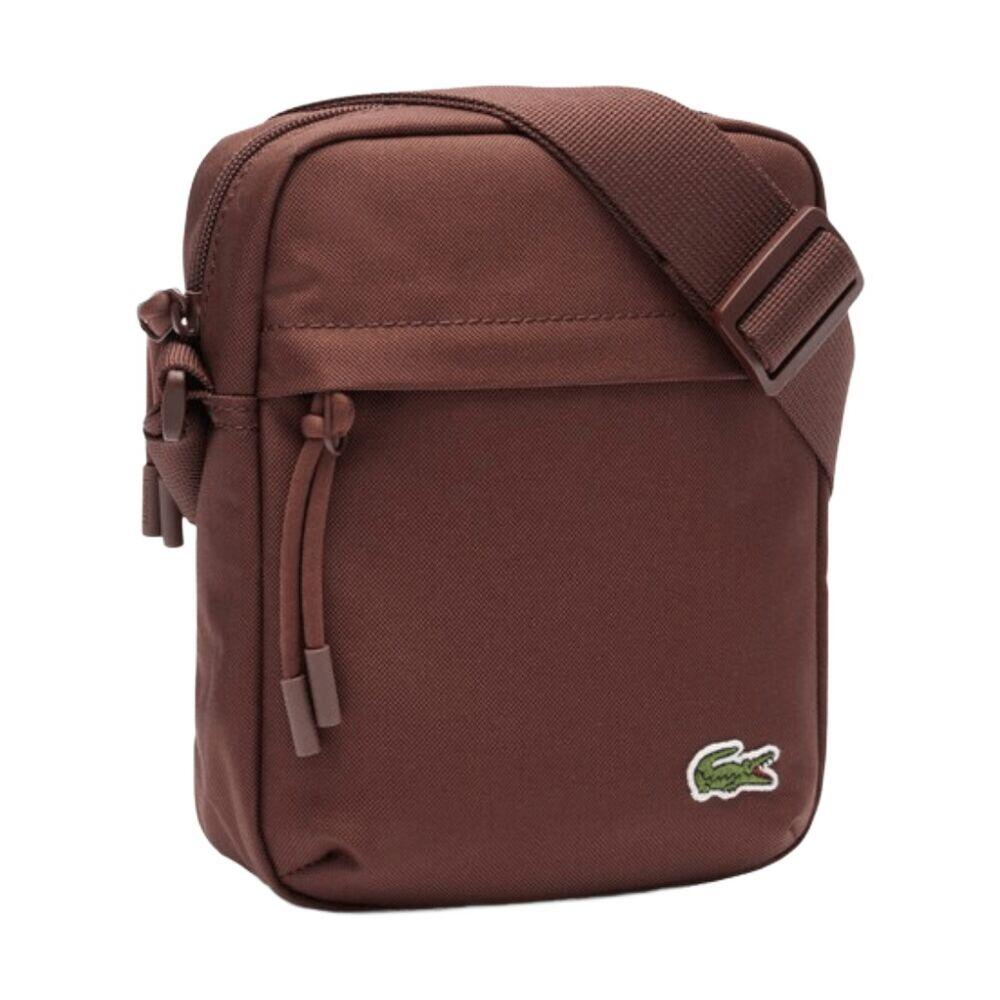 Bandolera Marrón Lacoste de Hombro Neocroc Puce Elegante y con Estilo Deportivo 4/5