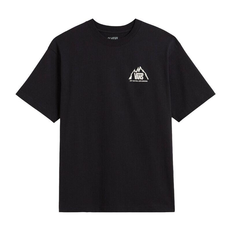 Camiseta Negro Vans Crestline Black de Corte Relajado y Gráfico en el Pecho 2/4