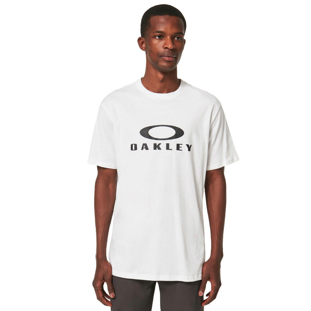 Camiseta Blanca Oakley O Bark 2.0 White de Corte Estándar y Estilo Atemporal 3/5