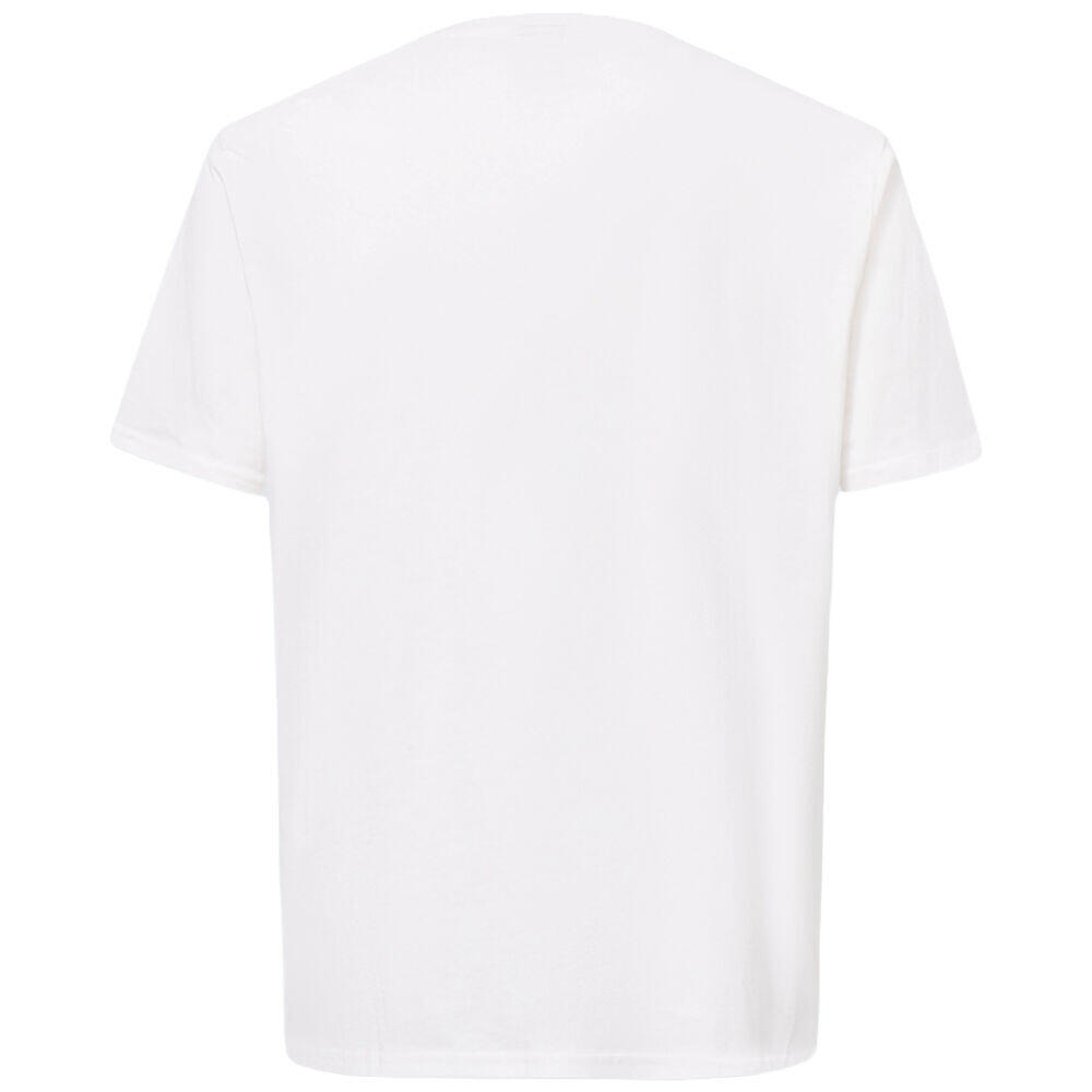 Camiseta Blanca Oakley O Bark 2.0 White de Corte Estándar y Estilo Atemporal 2/5