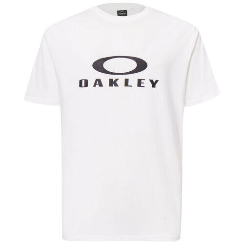 Camiseta Blanca Oakley O Bark 2.0 White de Corte Estándar y Estilo Atemporal 5/5