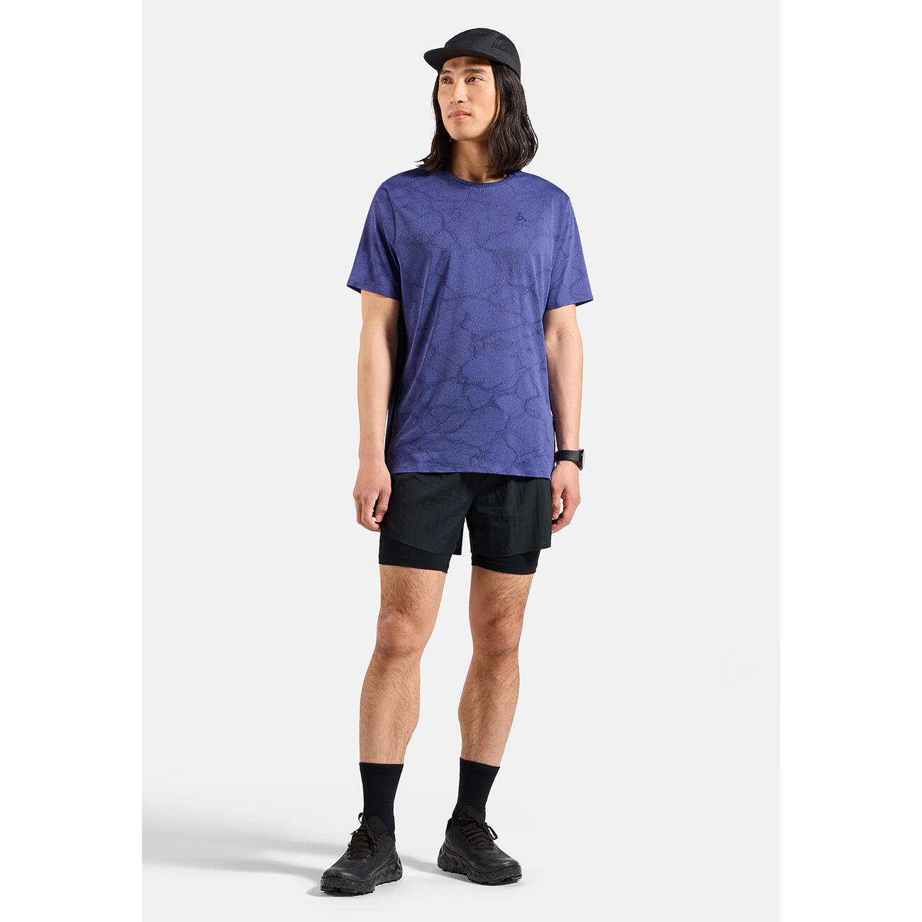 T-shirt à col rond S/S Zeroweight Engineered Chill-Tec Odlo 5/7
