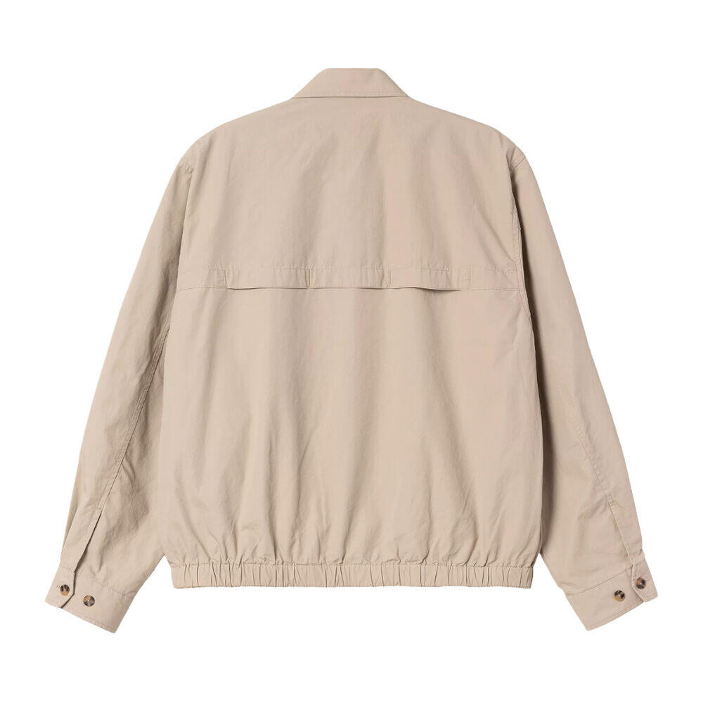 Chaqueta Beige Carhartt Duke Jacket Wall/Wax Suave Y Ligera 2/5
