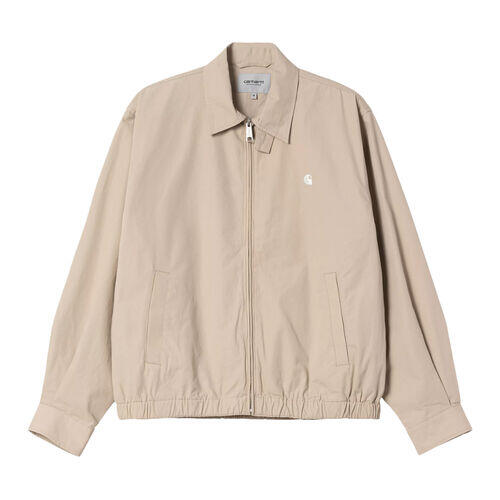 Chaqueta Beige Carhartt Duke Jacket Wall/Wax Suave Y Ligera 5/5