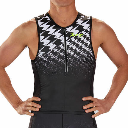 Kurzarm Trikot Herren Ultra Triathlon Sport Tank ZOOT