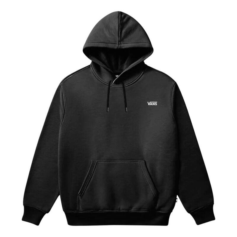 Sudadera Negra Vans Left Chest Black Básica y Sencilla 1/4
