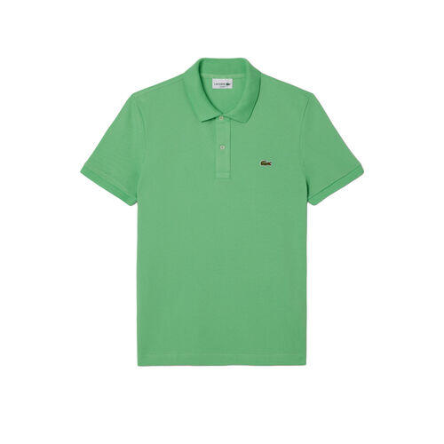 Maglietta Polo Aderente Uomo Lacoste L.12.12 Verde 5/5