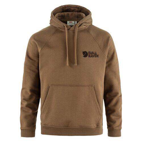Sudadera Marrón Fjallraven Classic Hoodie Wood Brown de Estilo Informal 3/4