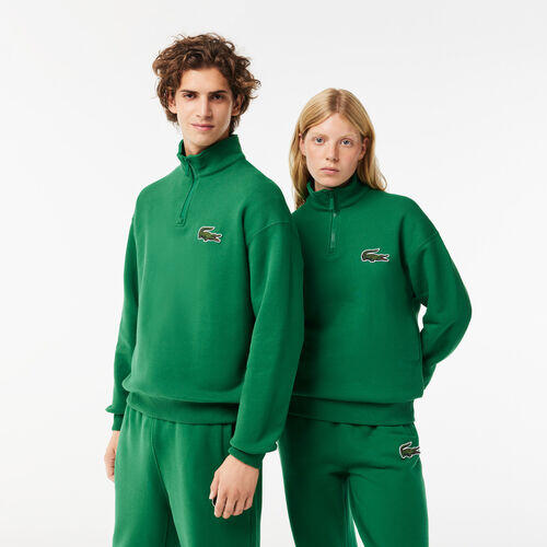 Sudadera Verde Lacoste Cuello Alto Jogger 4/4