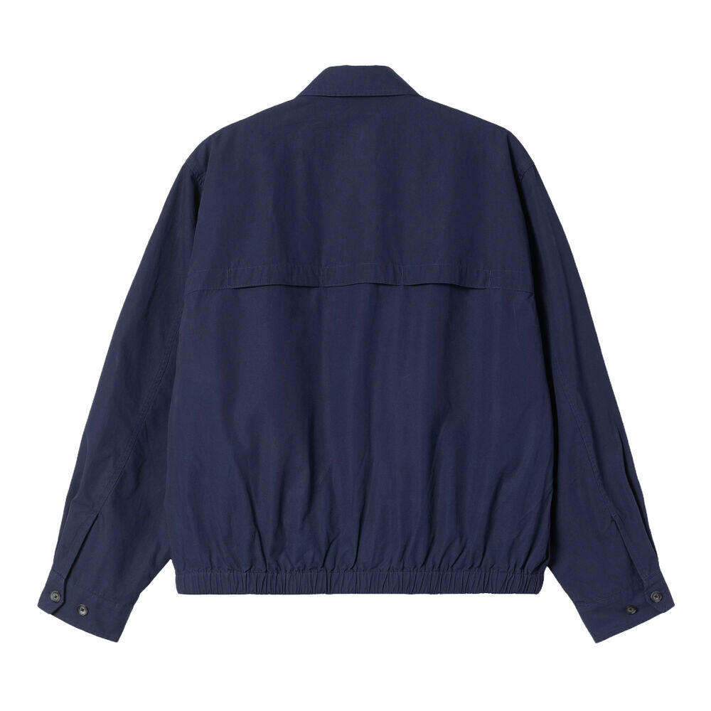 Chaqueta Azul Carhartt Duke Jacket Space/Wax Suave Y Ligera 2/5
