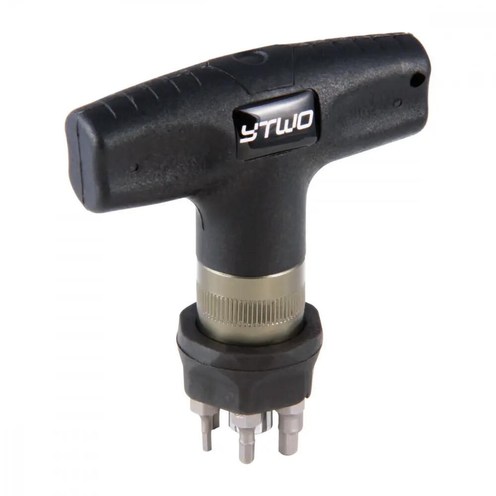 Ytwo Easyclick Mini Torque Wrench (5 Nm / 6 Sockets) Black