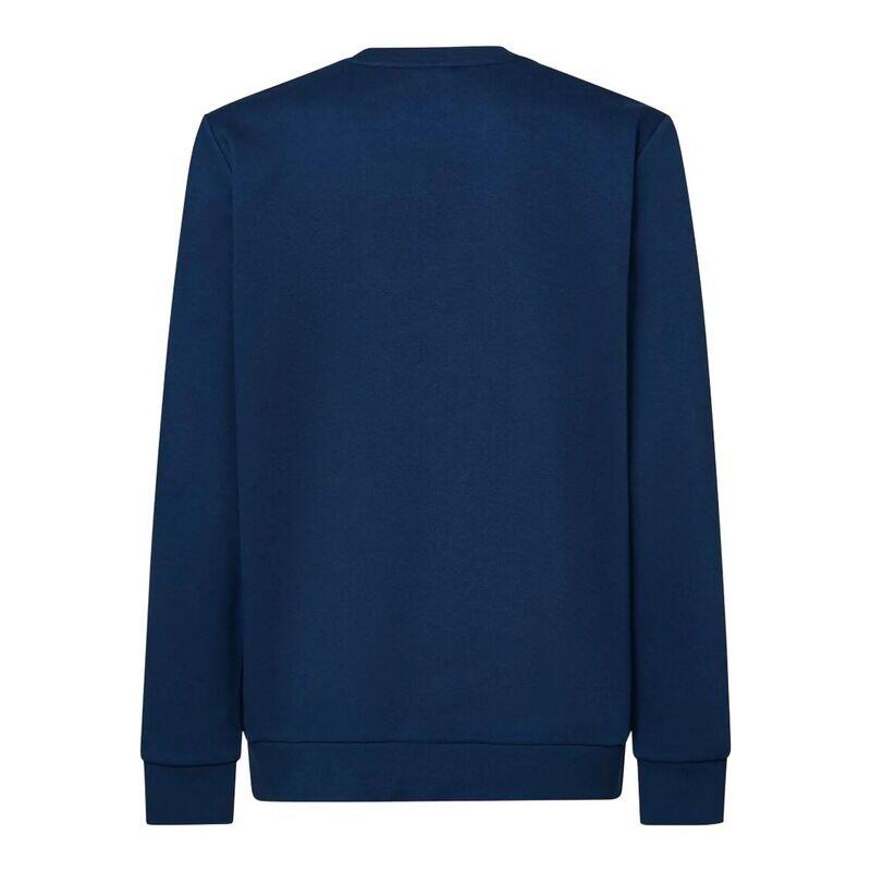 Sudadera Azul Marino Oakley Relax Crew Sweatshirt 2.0 Navy Suave y Versátil 2/4