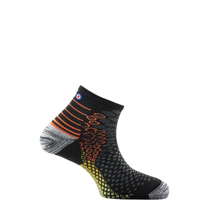 noir / orange fluo