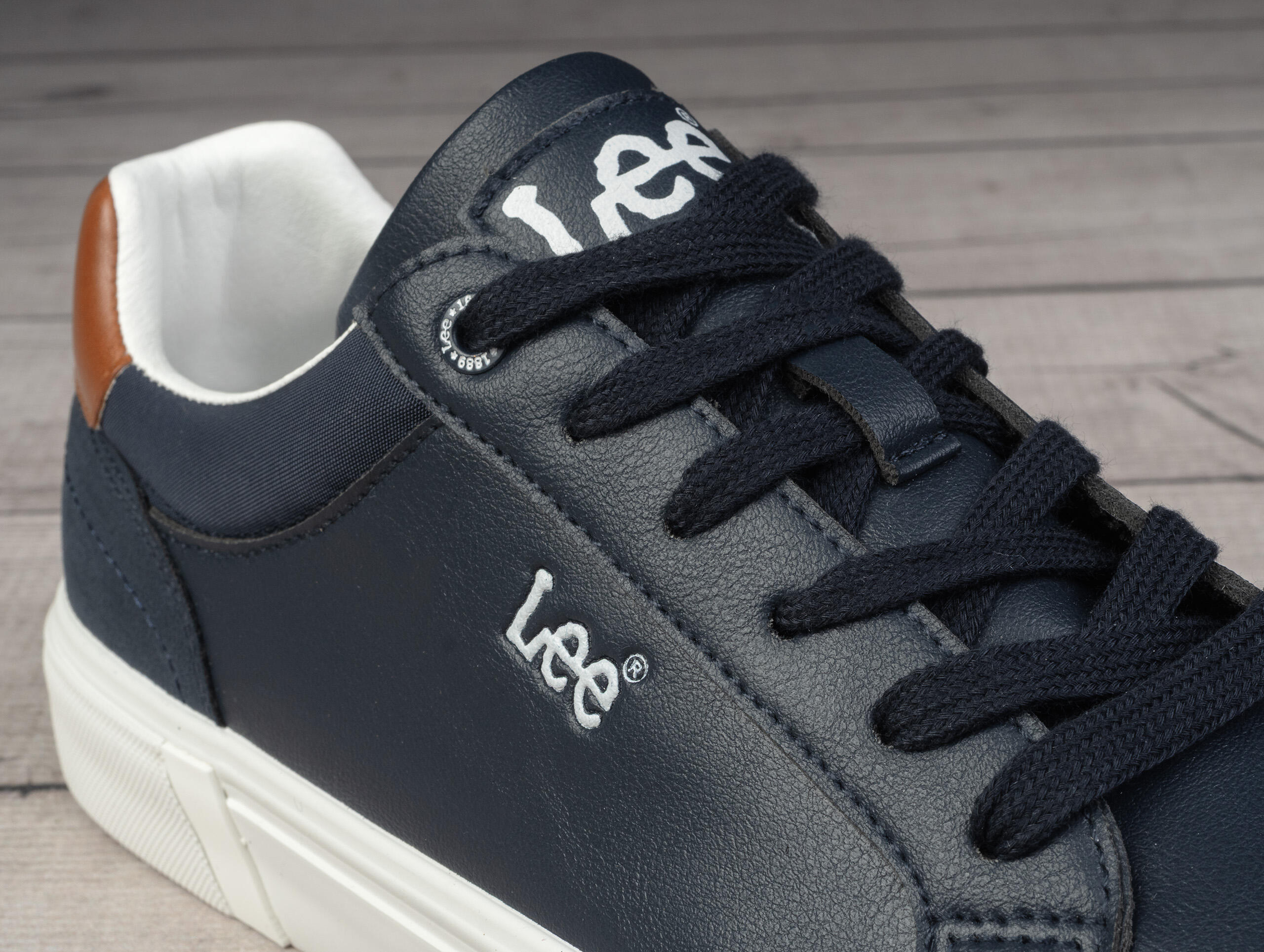 Buty męskie sportowe do chodzenia Lee BRIXTON MEN LOW 6/7