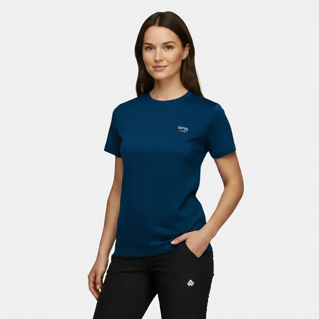 Koszulka damska merino Alpinus Otago niebieska JI35328
