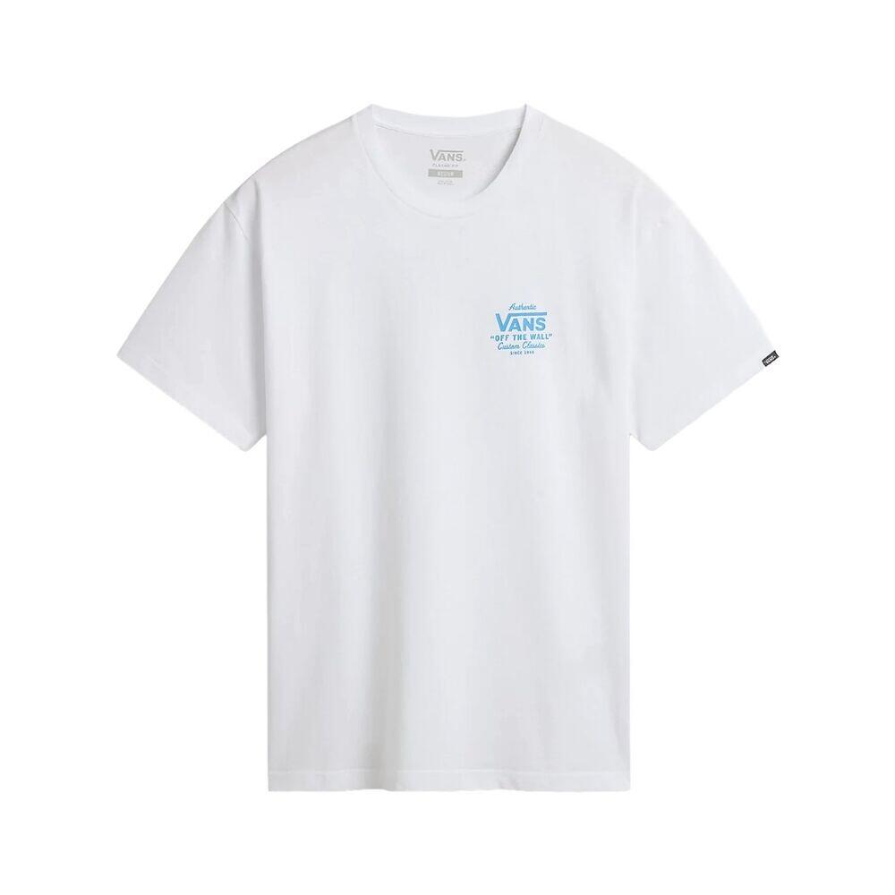 Camiseta Blanca Vans Holder St Classic de Estilo Urbano 3/4
