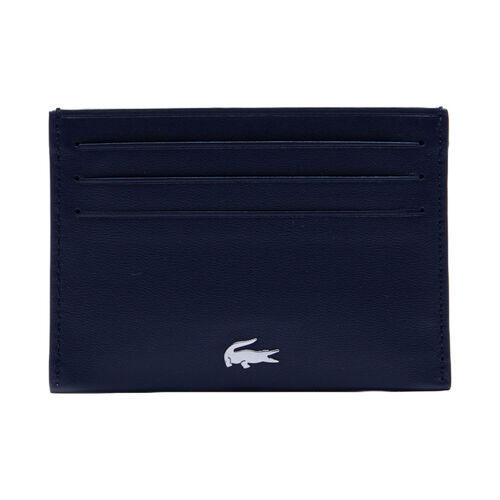 Tarjetero Azul Marino de Piel FG Lacoste 4/4