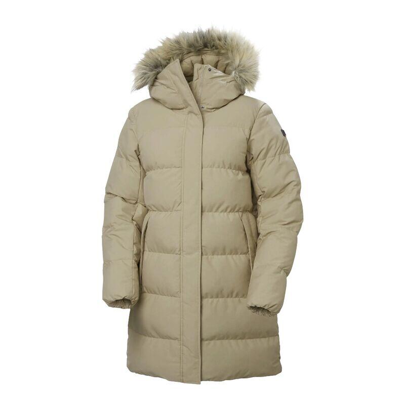Cazadora Parka Acolchada Beige Helly Hansen Blossom Aislante y Cálida 3/7