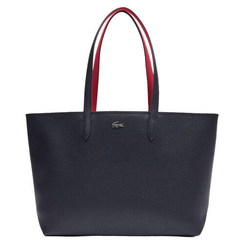 Bolso Negro Lacoste Tote con Cremallera Anna Abimes Petunia 5/5