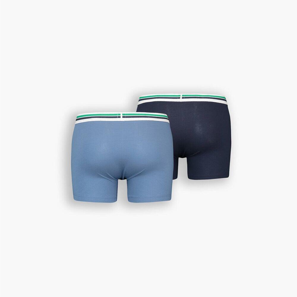 Pack 2 Calzoncillos Boxer Levis con Logotipo Blue-Azul 2/4