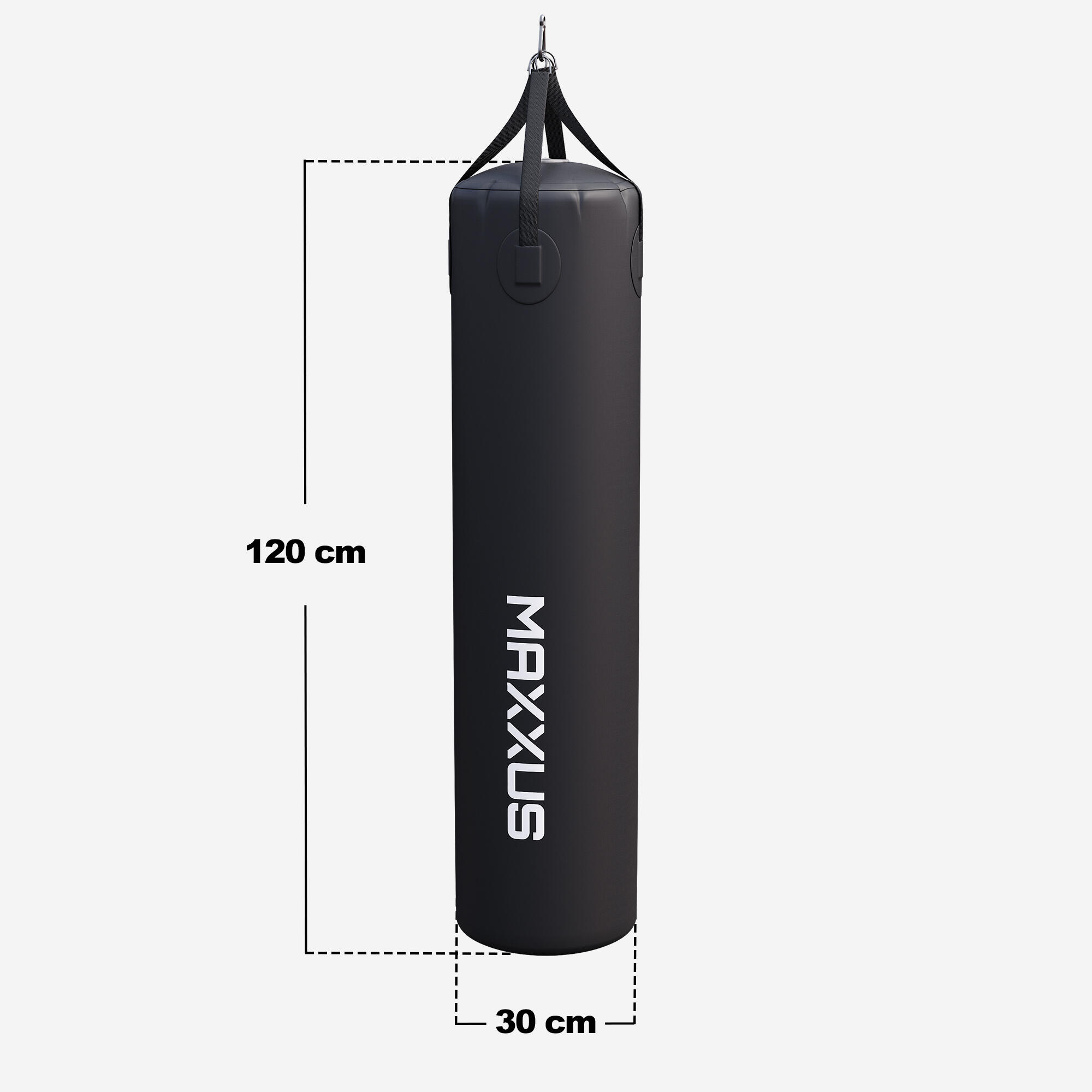 Sac de boxe remplissable 120–150 cm – eau & air, pompe incluse 2/4