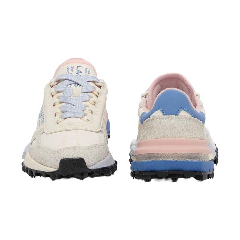 Zapatillas Lacoste Mujer Elite Active White Pink Blue Cómodas y Ligeras 4/5