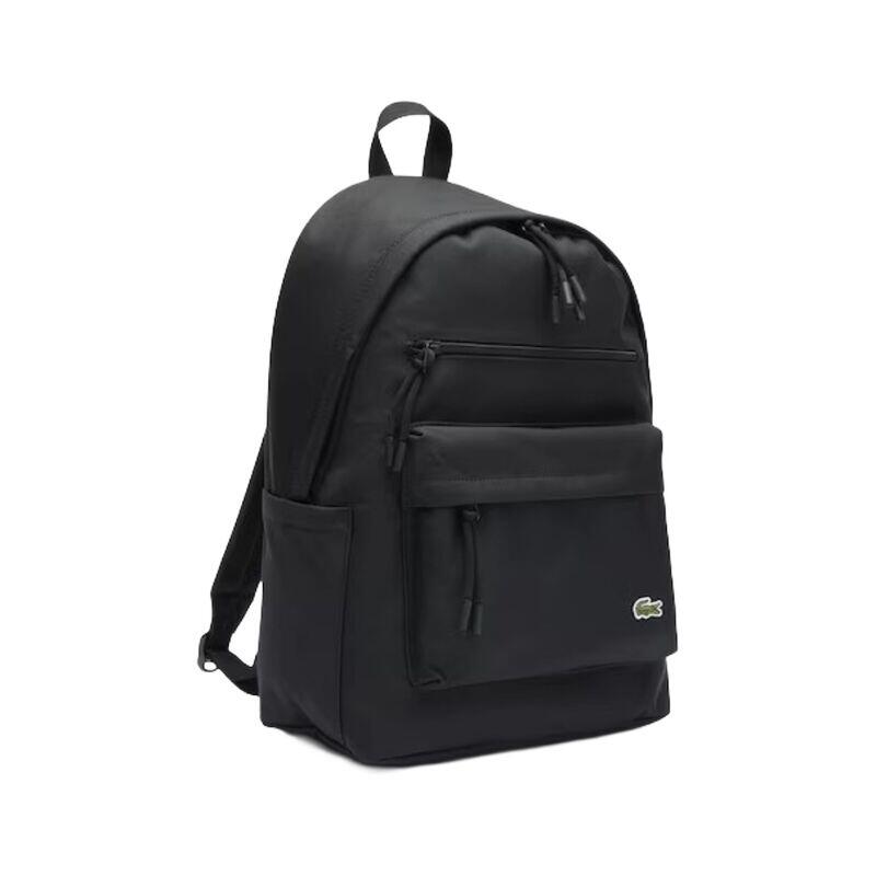 Mochila Negro Lacoste Neocroc Negro Elegante y Espaciosa 2/4