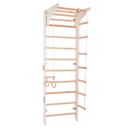 Sprossenwand mit Dip-Barren & abnehmbarer Stange PRO 2