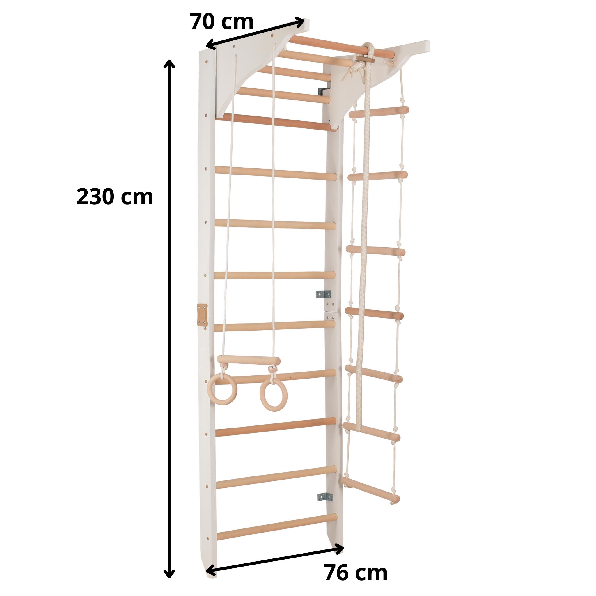 Zweedse wand met dip bars & afneembare stang PRO 2 2/6