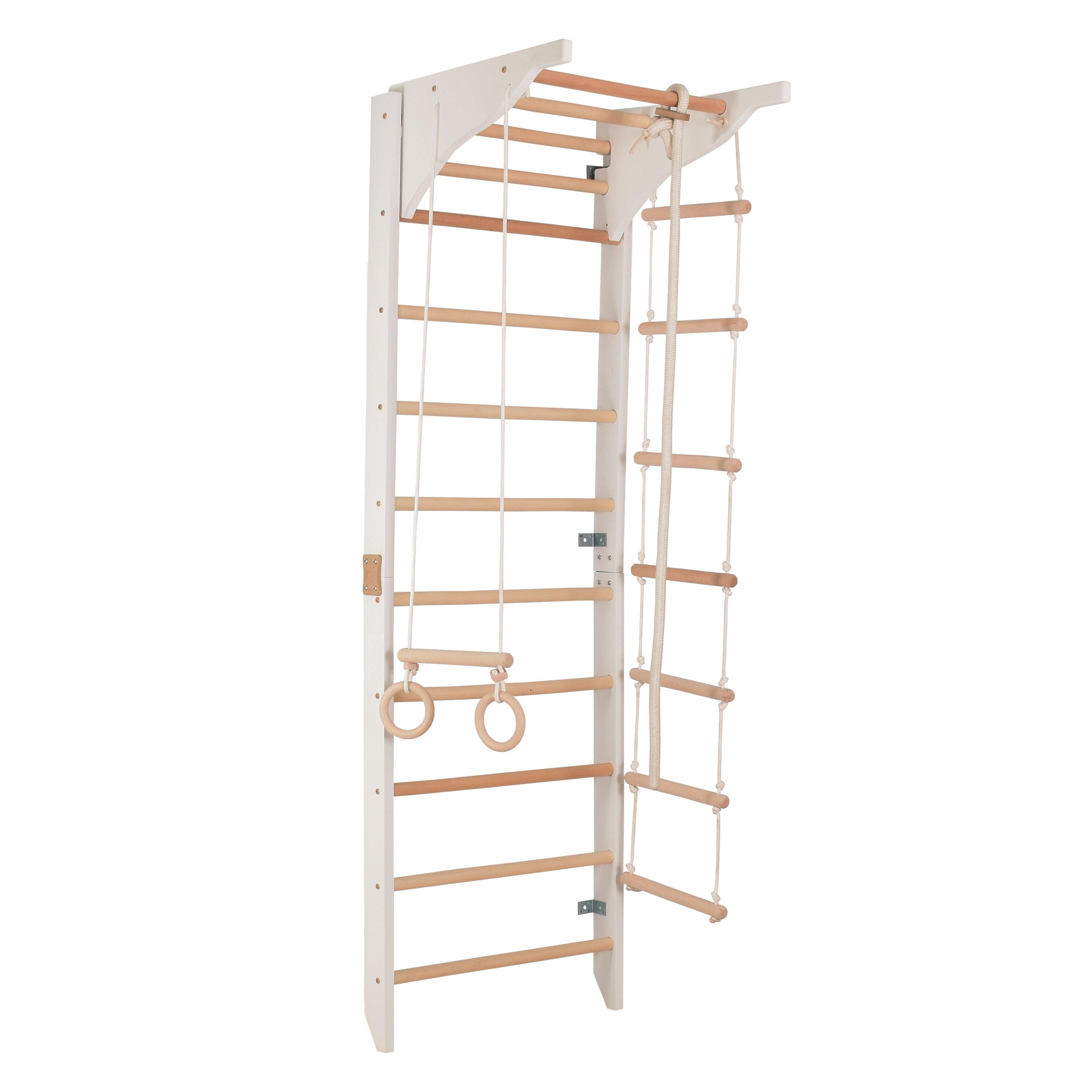 Zweedse wand met dip bars & afneembare stang PRO 2 4/6