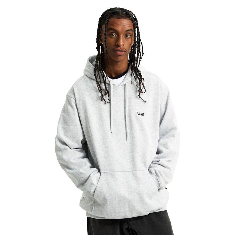 Sudadera Gris Vans Left Chest Light Grey Heat Básica y Sencilla 3/5