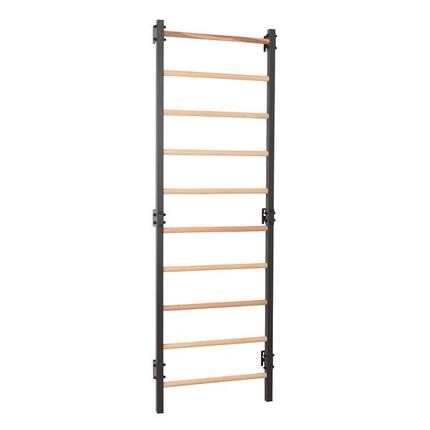 Espalier métal STEEL 1 – graphite & échelons hêtre