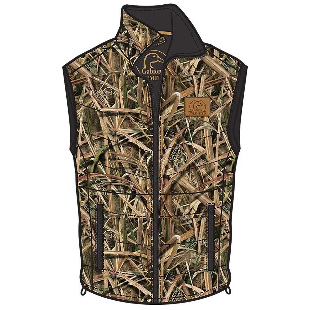 Gilet camo Roseaux Gabion Unlimited 4 poches 1/4