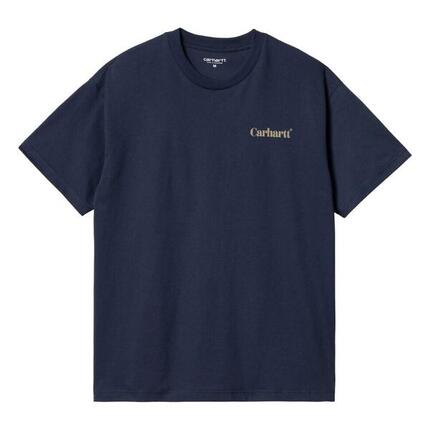 Camiseta Azul Carhartt Fold Duck T-Shirt Air Force Blue