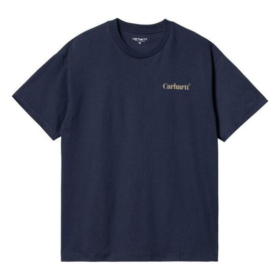 Camiseta Azul Carhartt Fold Duck T-Shirt Air Force Blue