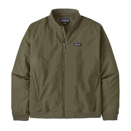 Chaqueta Verde Patagonia Isthmus Deck Jacket  Basin Green con Acabado Hidrófugo 4/4