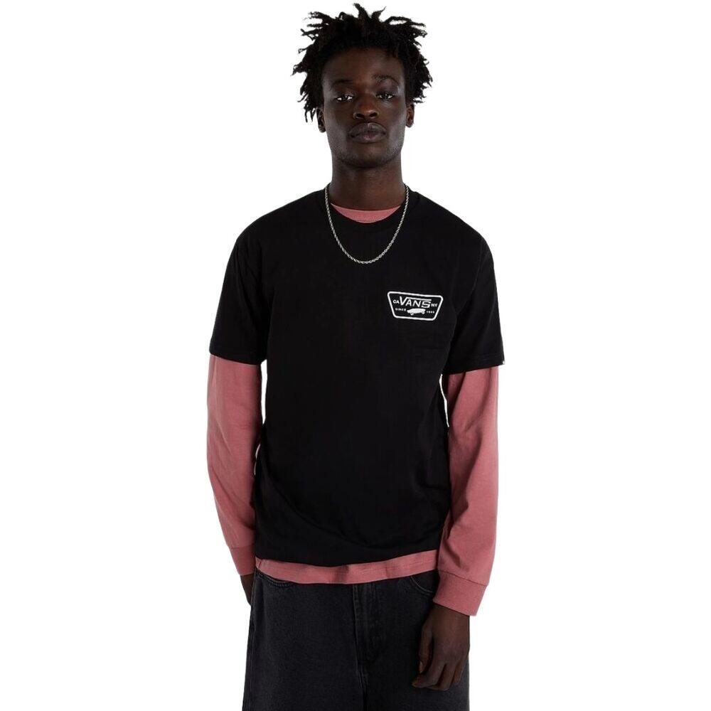 Camiseta Negra Vans Full Patch Back 3/5